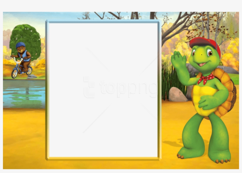 Free Png Best Stock Photos Franklin And Friends Frame - Franklin, transparent png