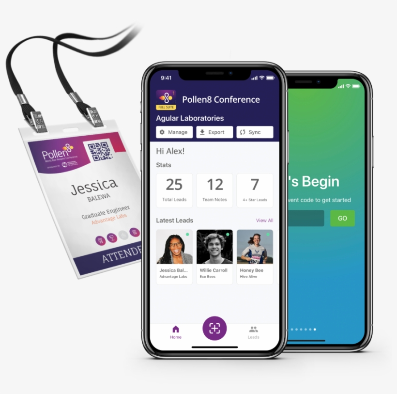 Crowdcomms Event Solutions Images Lead Capture Hero - Iphone, transparent png