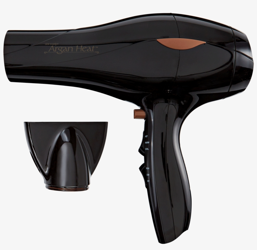 Argan Heat Ceramic Hair Dryer By One 'n Only - Home Appliance, transparent png