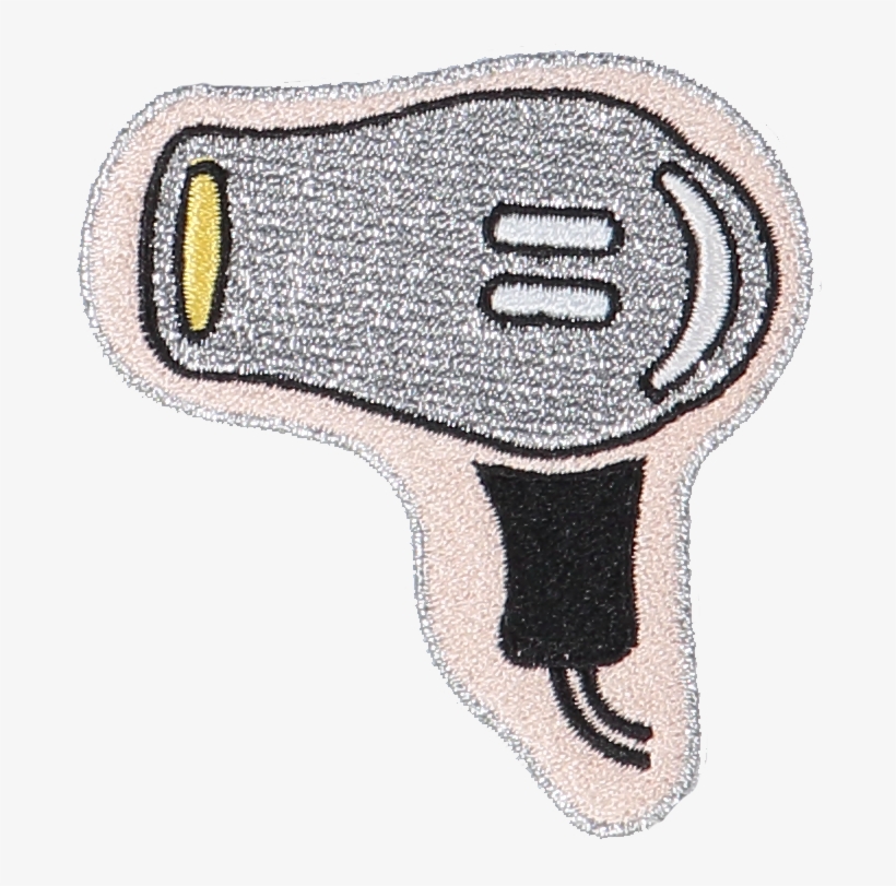 Blow Dryer Sticker Patch - Drawing, transparent png