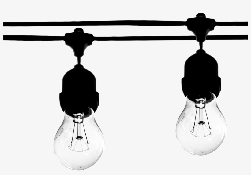 The Light Bulb, Light Bulb, Light, Electric, Energy - รูป Png ขาว ดำ, transparent png