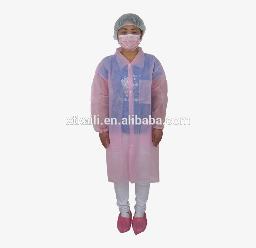 Disposable Non Woven Pink Lab Coat - Jackets For Men 2011, transparent png