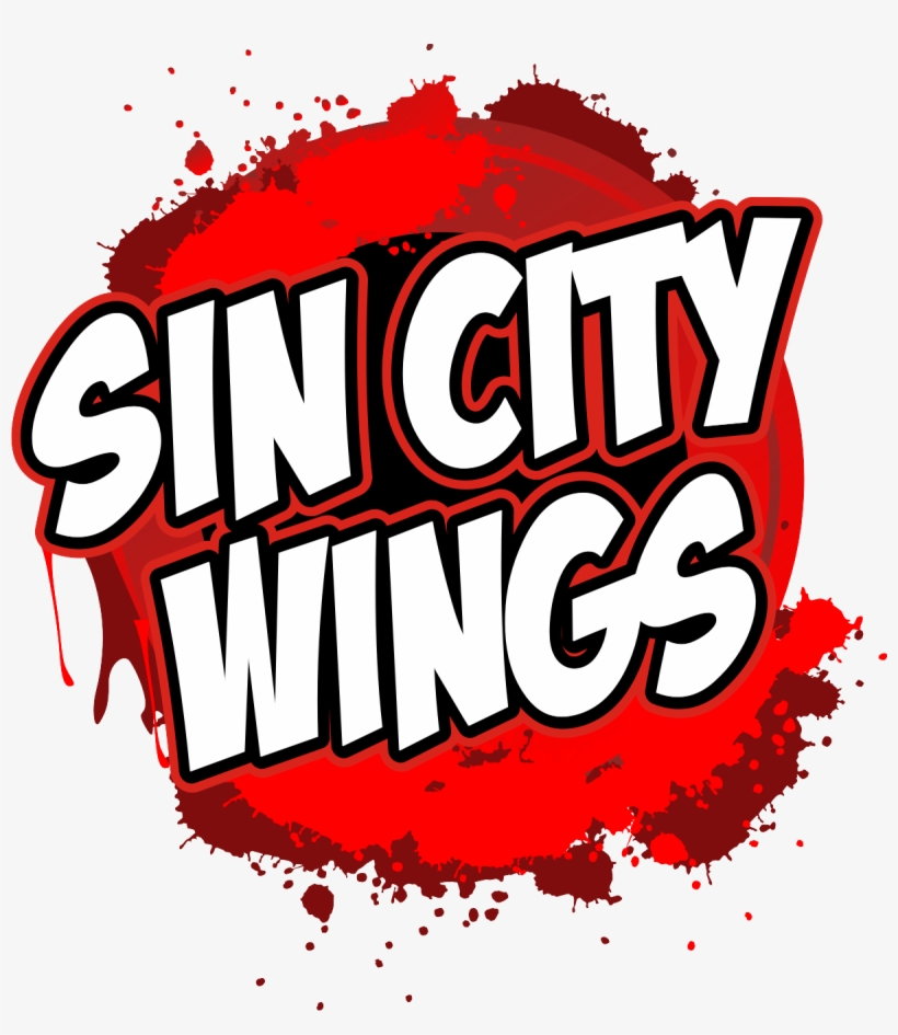 Sin City Wings - Logo Wings Food, transparent png