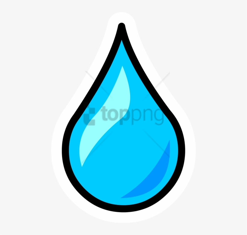 Free Png Download Drop Of Water Png Images Background - Water Droplet Clip Art, transparent png