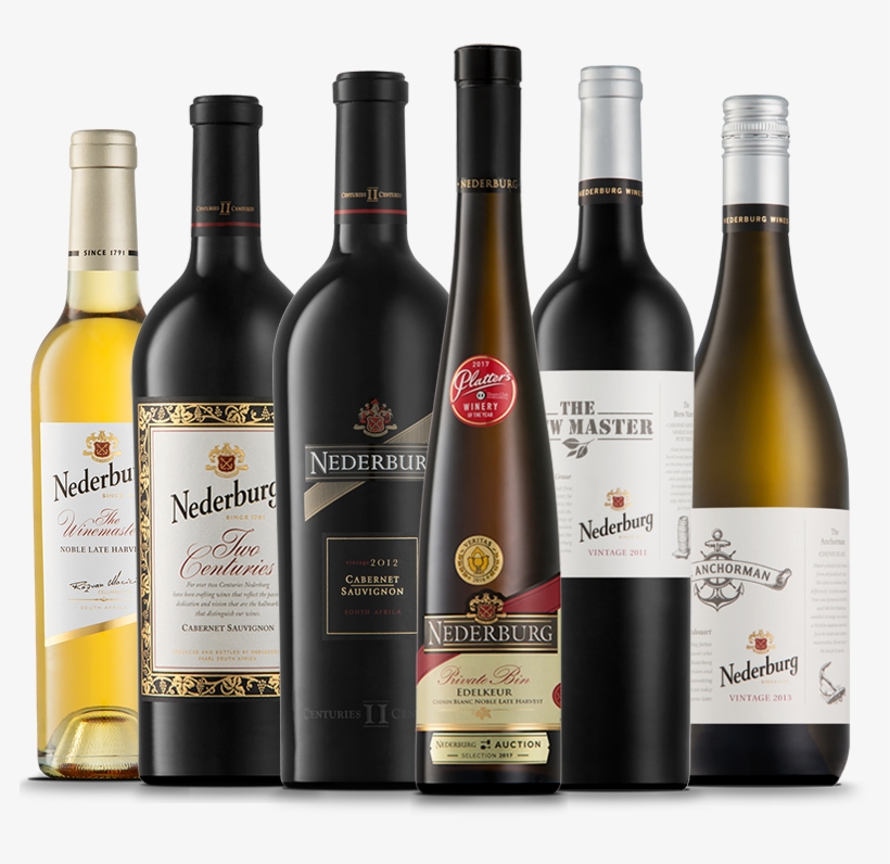Nederburg Award Winners - Glass Bottle, transparent png