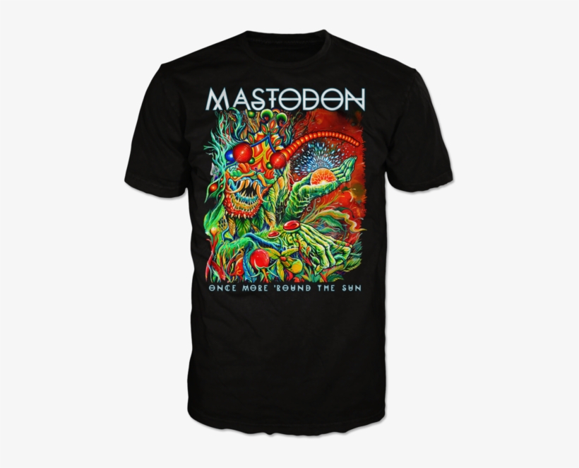 Once More 'round The Sun Album Tee - Mastodon Once More T Shirt, transparent png