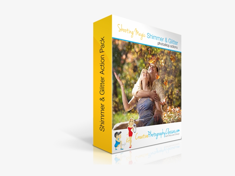 Try Our Magic Shimmer And Glitter Actions - Flyer, transparent png