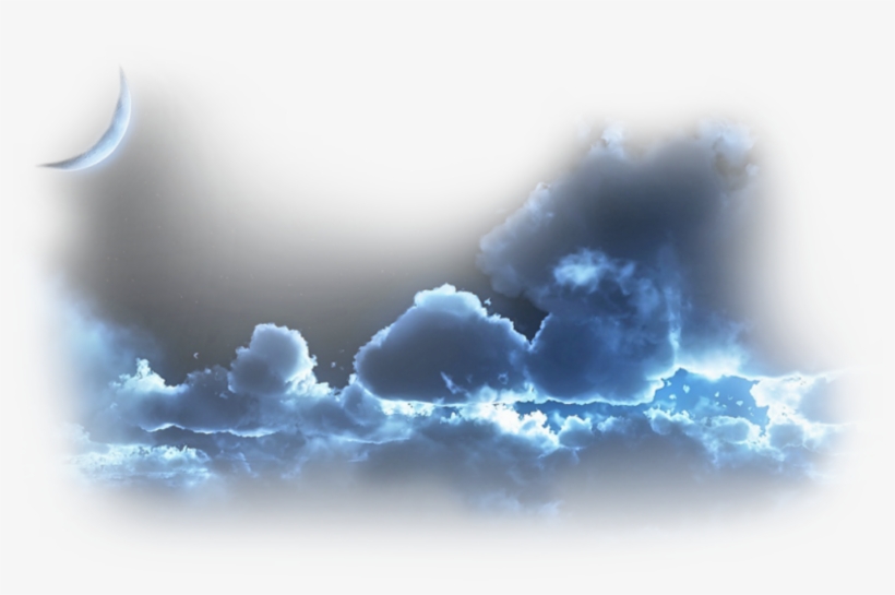 Night Skies, Moon, Nocturne, Stickers, Sky, Night Time, - High Resolution Cloud Hd, transparent png