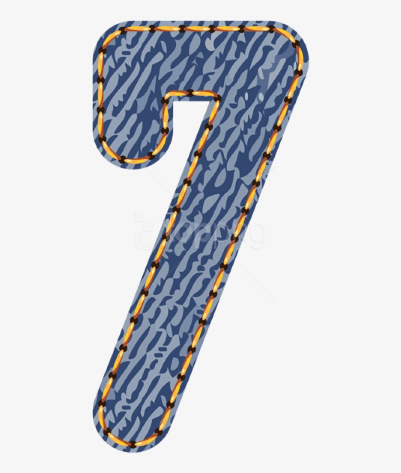 Free Png Download Jeans Number Sevenpicture Clipart, transparent png