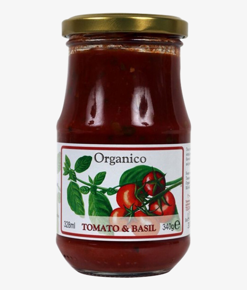 Organic Tomato And Basil Sauce - Basil, transparent png