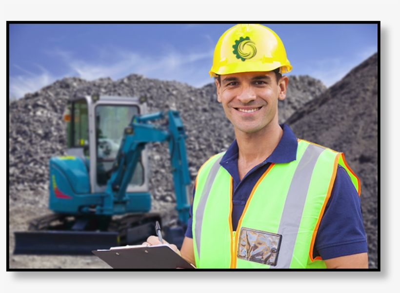 Inspecting Used Mini Excavators Jim Strong Tfd - Hard Hat, transparent png