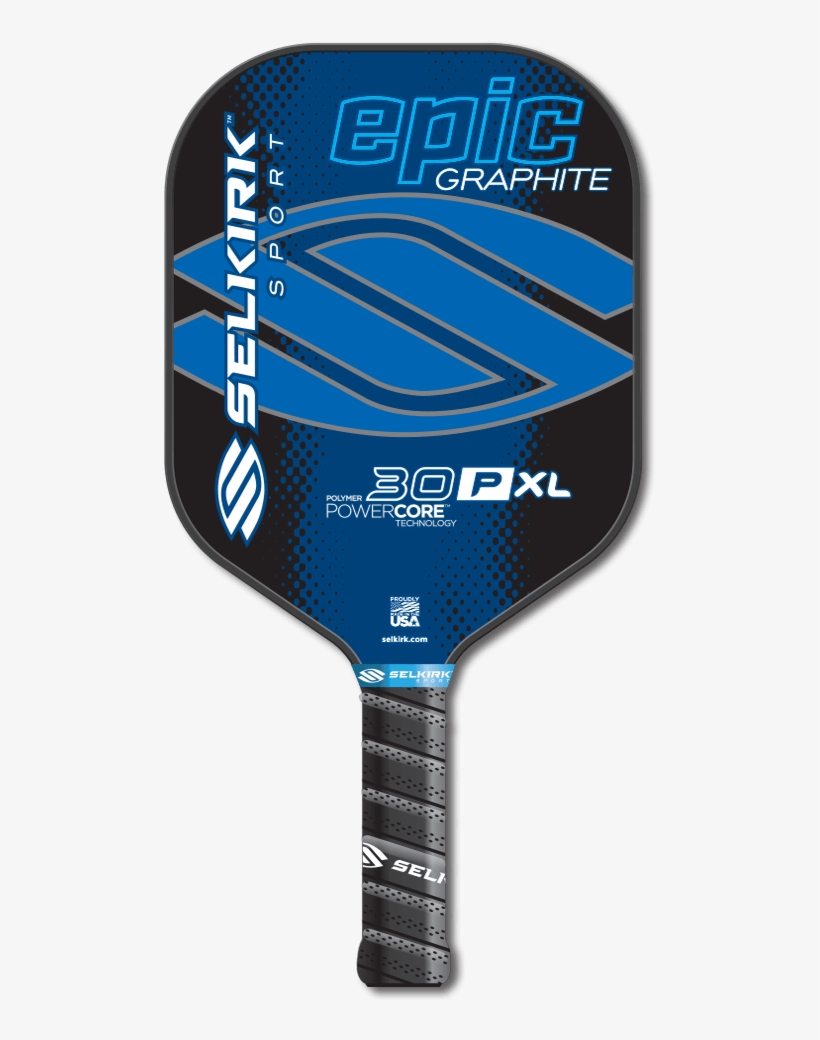 Selkirk Sport 30p Xl Epic Polymer Composite Pickleball - Pickleball Paddle Png, transparent png