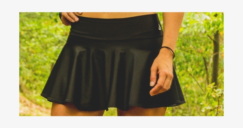 00525sw Athletics Wear Rock Tennis Cheerleading Schwarz - Tennis Skirt, transparent png