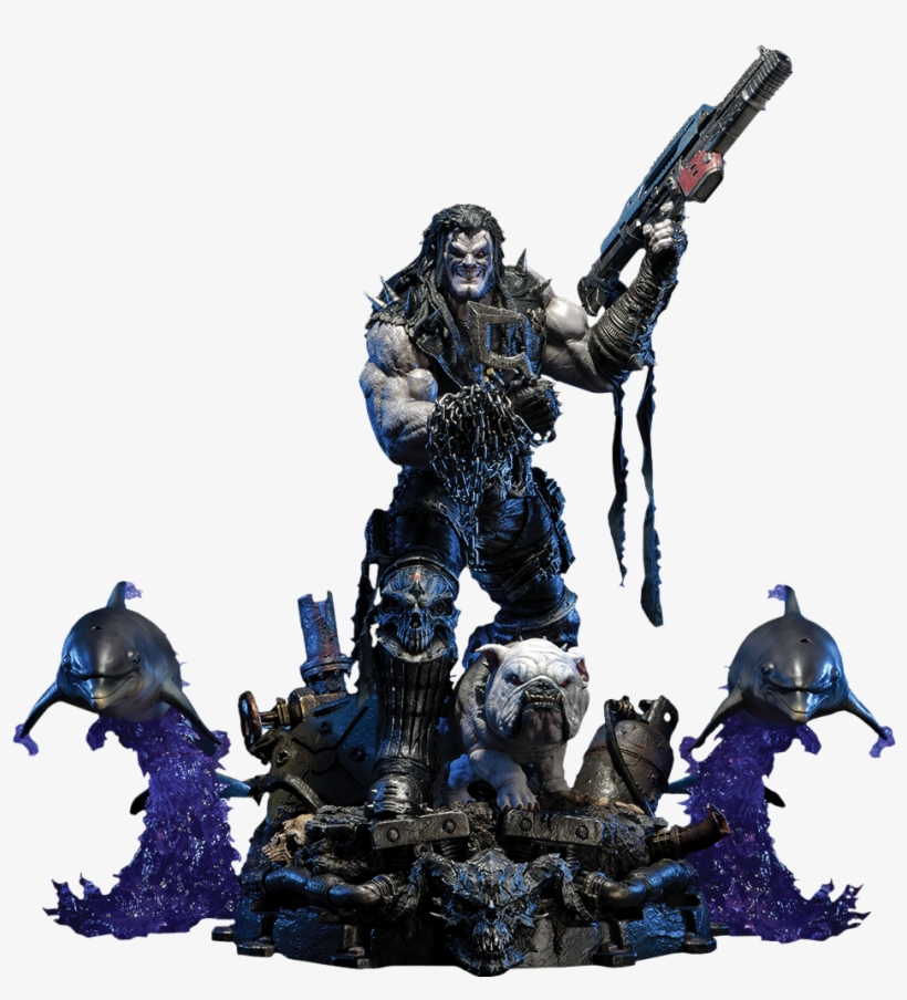 Gods Among Us - Lobo Statue 1 4, transparent png