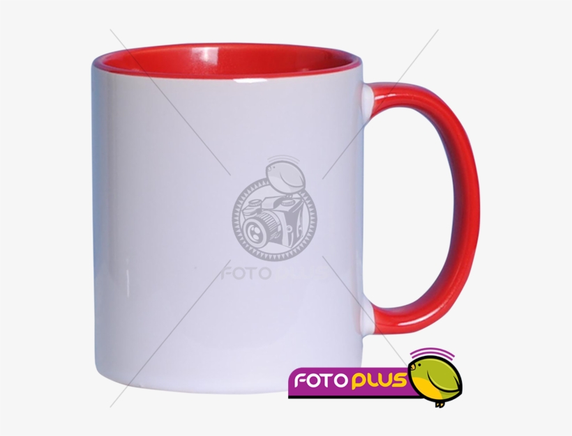 Tazas En Sublimación Asa Interior Color - Taza Corazon Sublimada, transparent png