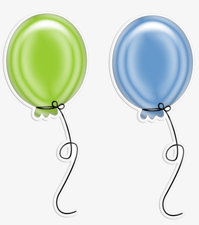 Gallery Of Globos De Colores With Globos Infantiles - Dibujos De Globos De Colores, transparent png