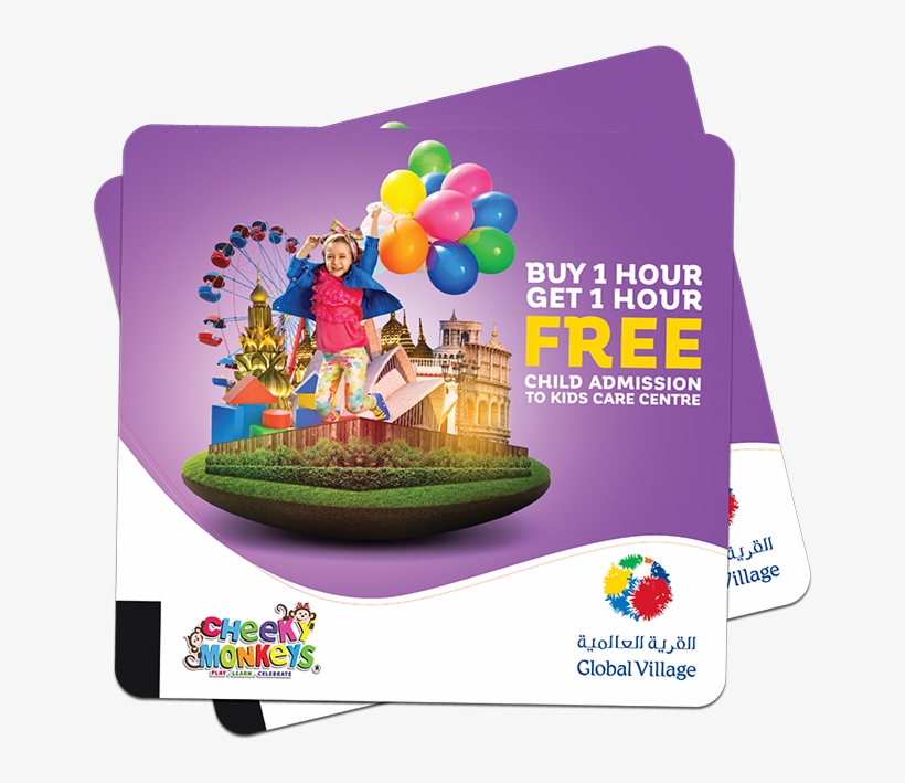 Two Cheeky Monkeys Voucher Buy 1 Hour Get 1 Hour Free - Global Village, transparent png