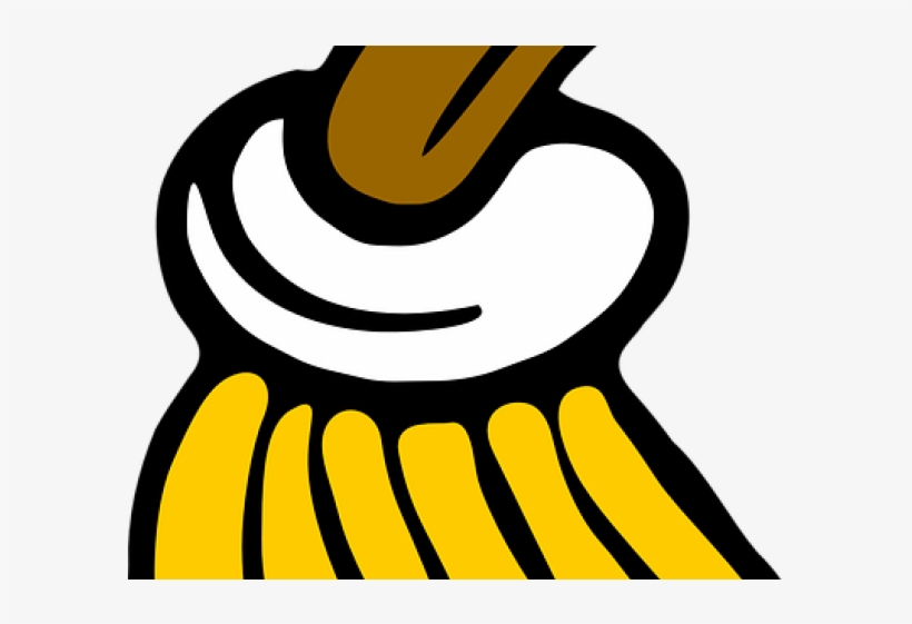 Paint Brush Clipart Yellow, transparent png