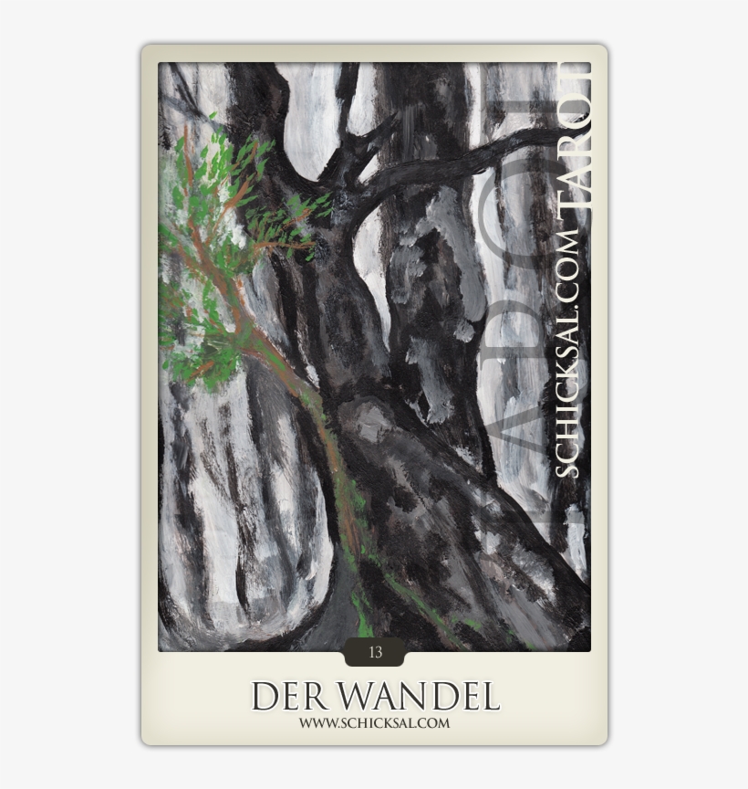 Tarot Card Change At Fate Tarot © Verlag Franz - Birch, transparent png