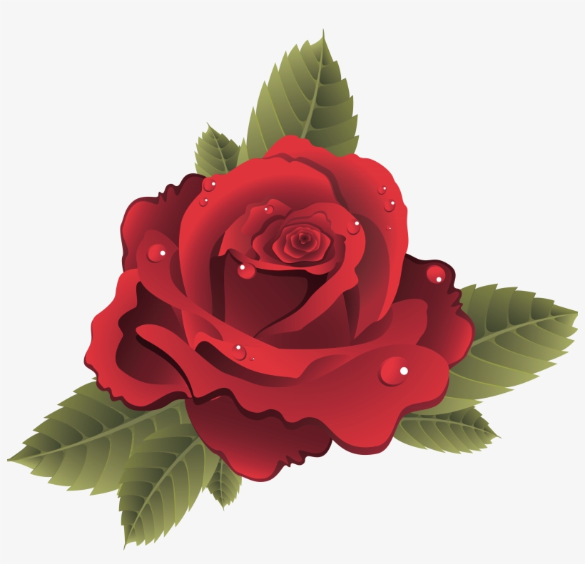 10 Roses Vector Png Files Images Flower Vector Graphics - Roses Vector, transparent png