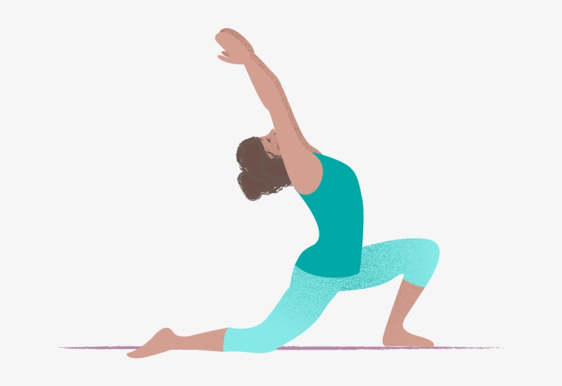 Anjaneyasana, Low-lunge, A Yoga Pose For After A Run - Pilates, transparent png