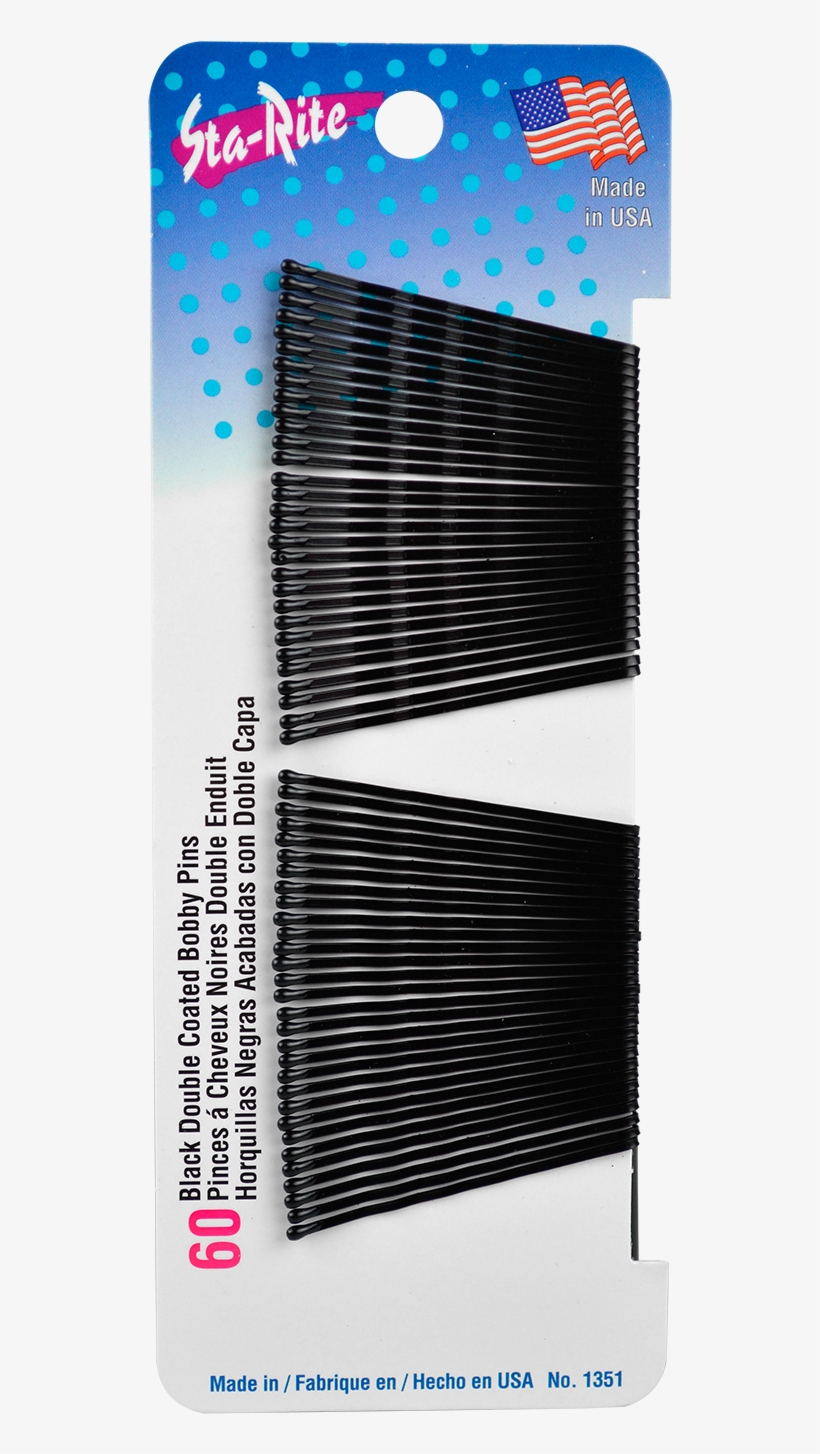 Pasadores Para El Cabello En Negro, , Hi-res - Server, transparent png