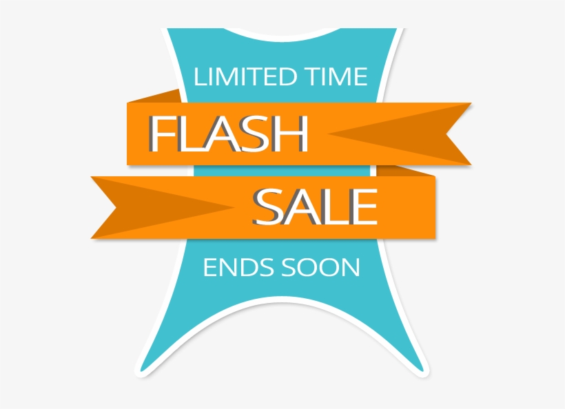 Flash Sale Banners - Graphic Design, transparent png