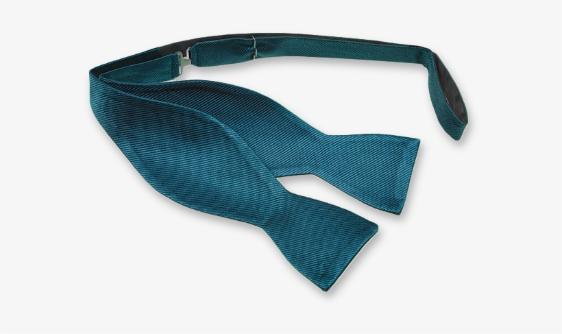 Corbata De Laso Azul Petróleo - Petrol Blue Bow Tie, transparent png
