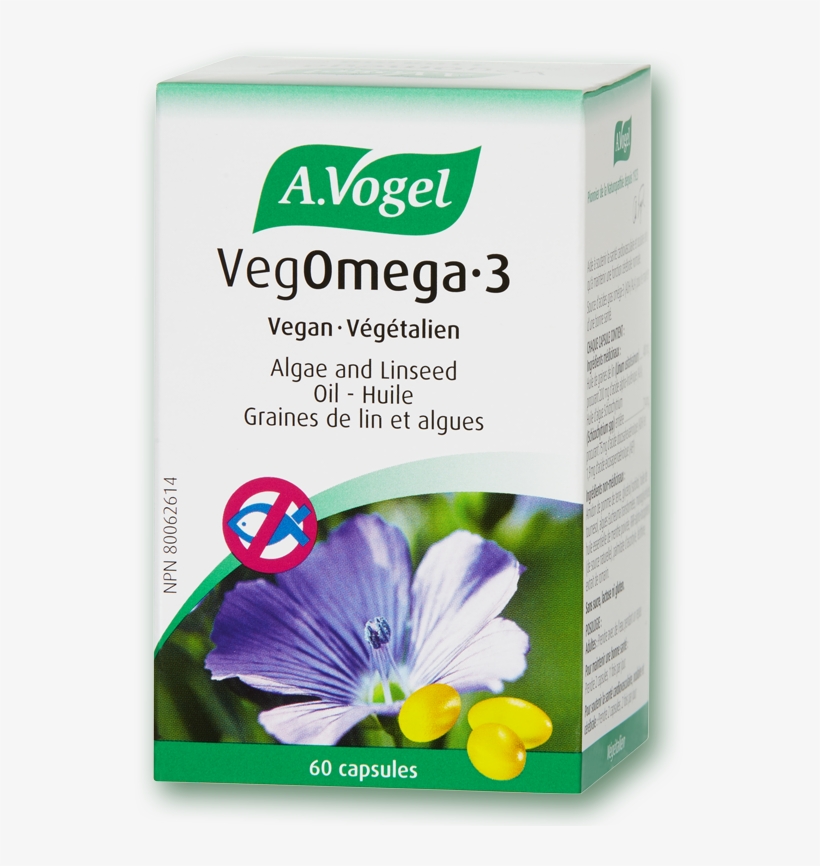 Helps Support Eye And Cardiovascular Health And Helps - Vogel Veg Omega 3, transparent png
