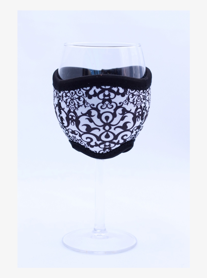 Damask Wine Glass Cooler - Champagne Stemware, transparent png