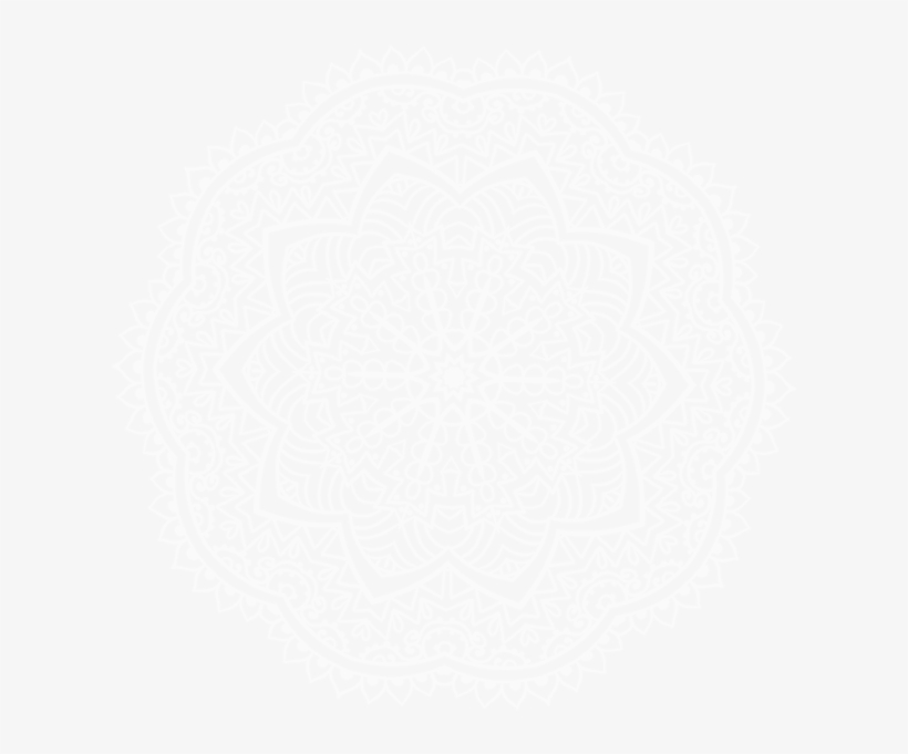 White Mandala - Circle, transparent png