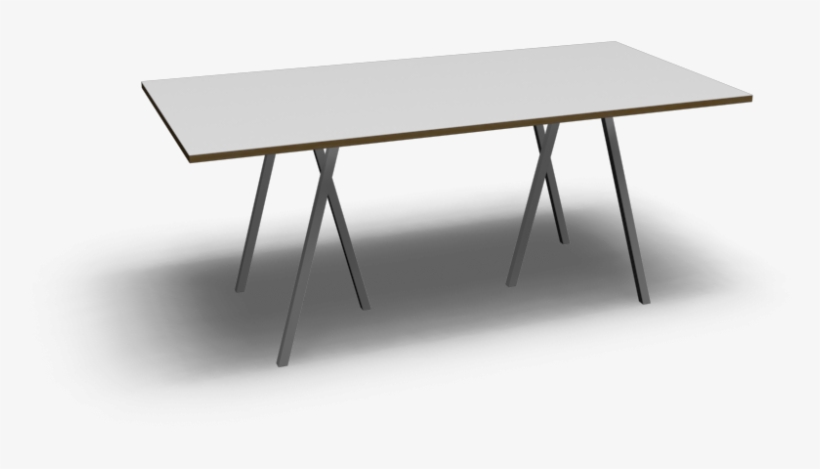 Loop Stand Table, 180, White - Coffee Table, transparent png