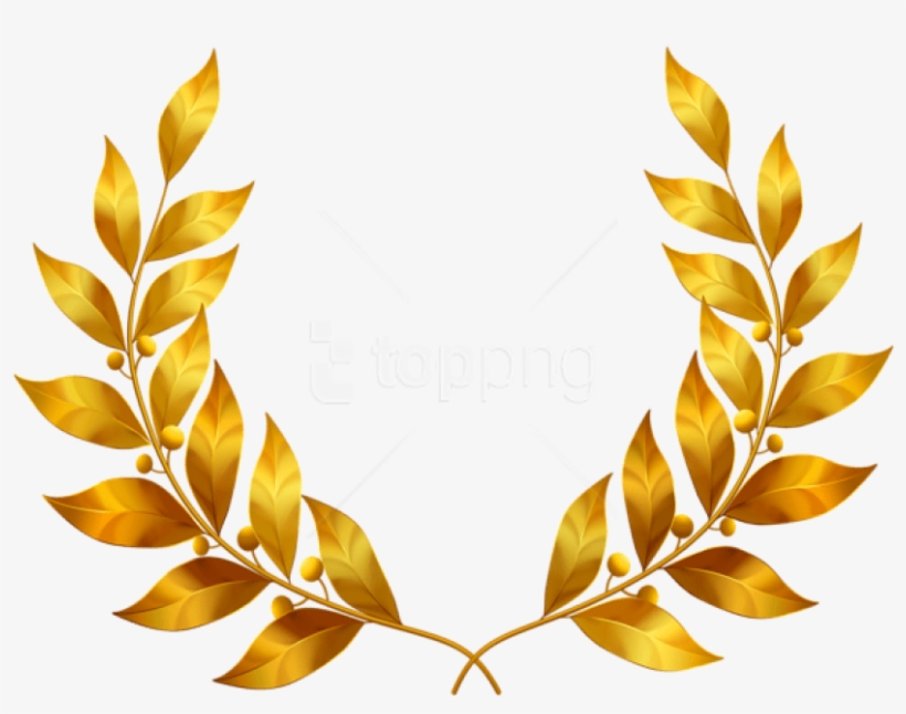 Free Png Download Laurel Leaves Clipart Png Photo Png - Golden Leaves Clip Art, transparent png
