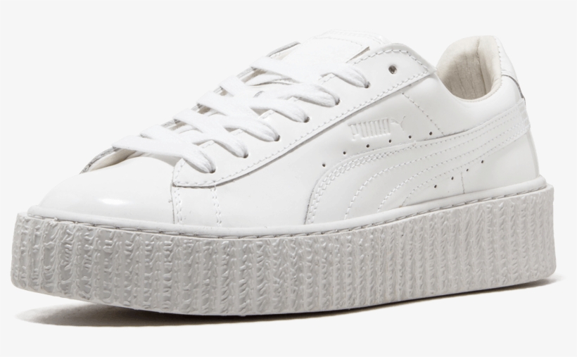 Puma X Rihanna Basket Creepers Unisex White 362269-01 - Fenty Puma Creepers Nz, transparent png