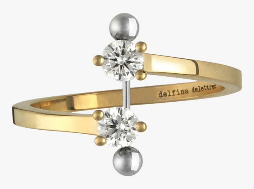 Two In One Diamonds Ring - Engagement Ring, transparent png