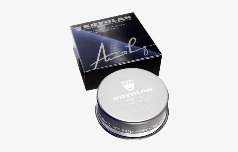 Kryolan Translucent Powder, transparent png