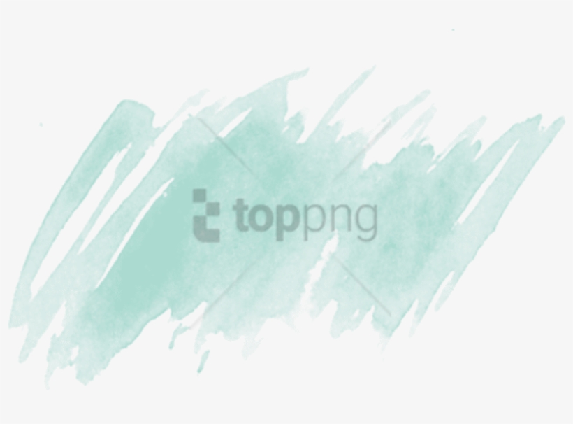 Free Png Light Green Watercolor Brush Stroke Png Image - Grey Watercolour Brush Stroke Png, transparent png