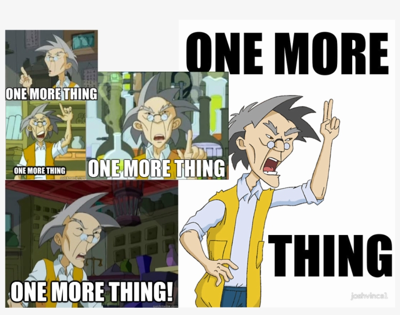 Iiiiiiitttttttttttt - One More Thing Cartoon, transparent png