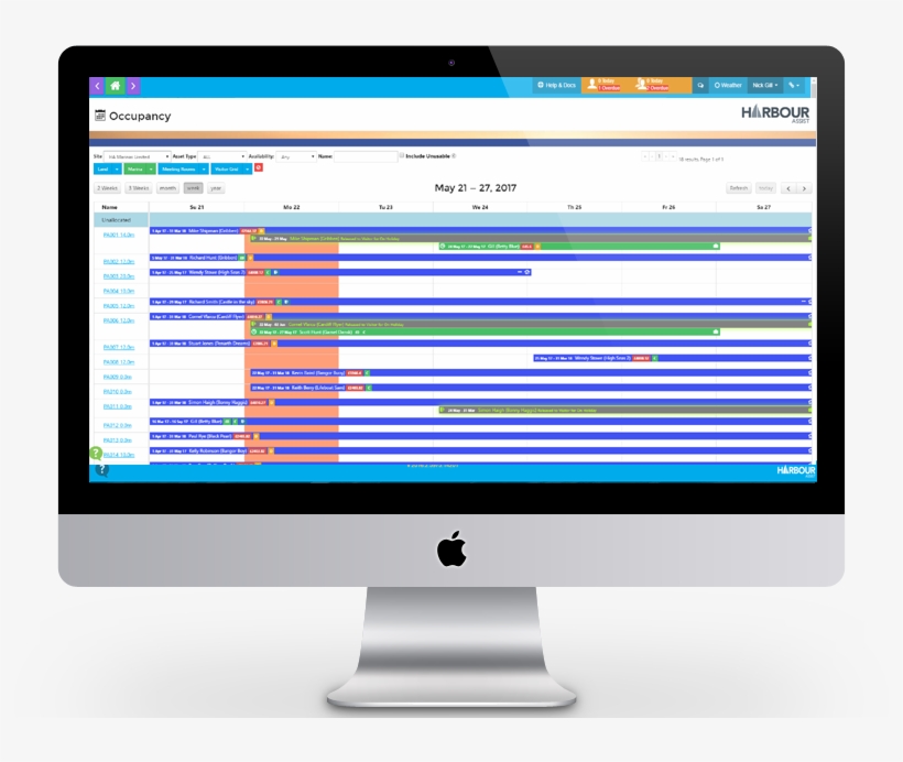 Imac 27 Mockup Occupancy - Imac 27, transparent png