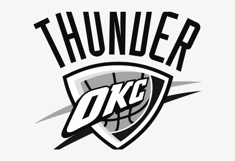 Oklahoma City Thunder Clipart Vector - Oklahoma City Thunder Logo Png, transparent png
