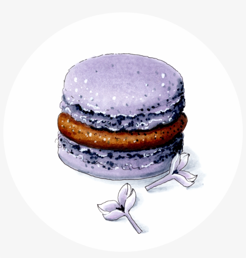 Pirple Macaron - Macaroon, transparent png