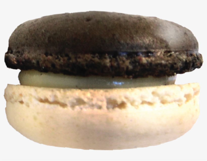 B&w Macaron - Macaroon, transparent png