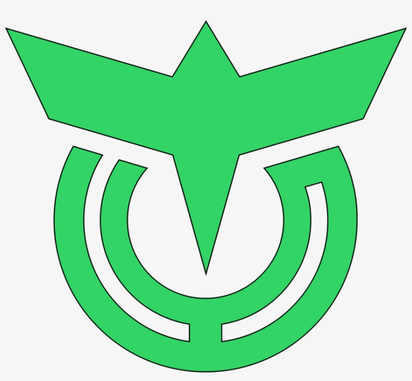 Green Line Angle Leaf Logo - Emblem, transparent png