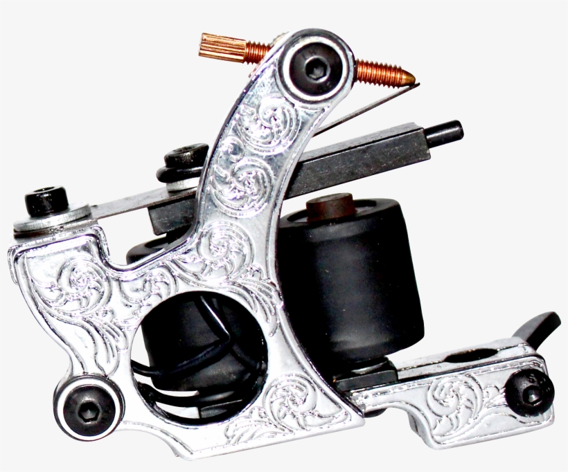 Mumbai Tattoo Shader Coil Machine ( Silver ) Price, transparent png