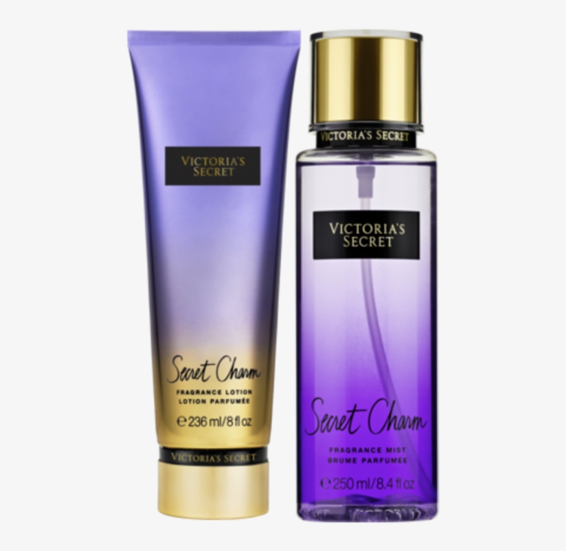 Kit Victoria Secrets Love Spell = 1 Body Splash 250ml - Secret Charm Victoria Secret Crema, transparent png