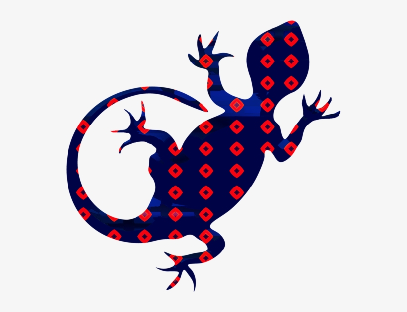 download abstract red diamond blue bodied lizard white background illustration full size png image pngkit