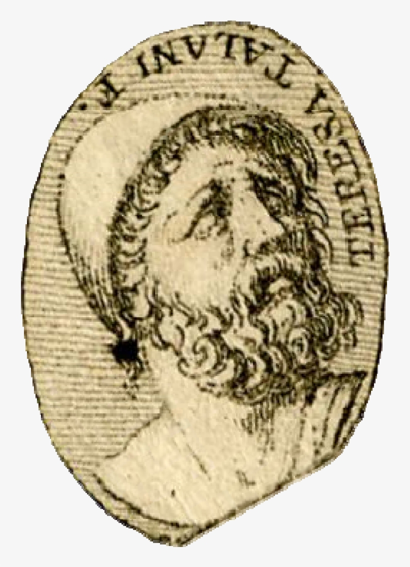 Busto Di Ulisse Con Barba E Pileo - Emblem, transparent png