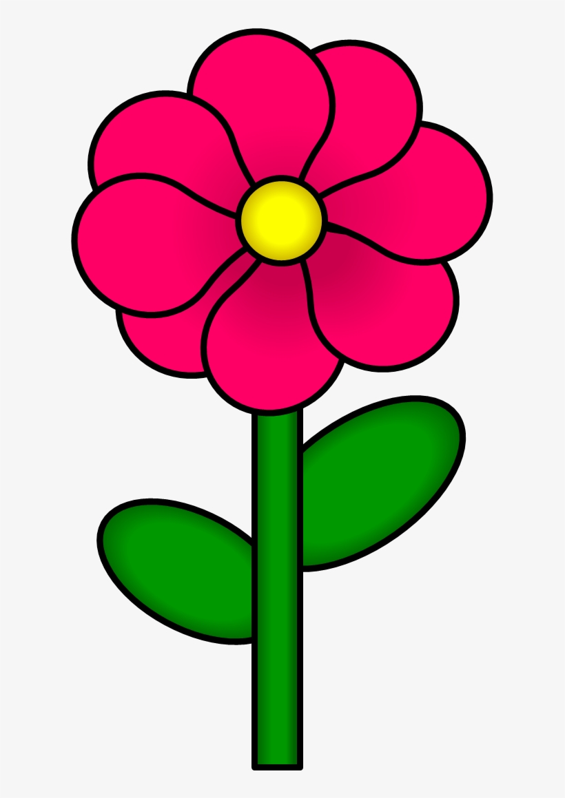Stem Clipart At Getdrawings - Flower With Stem Clipart, transparent png