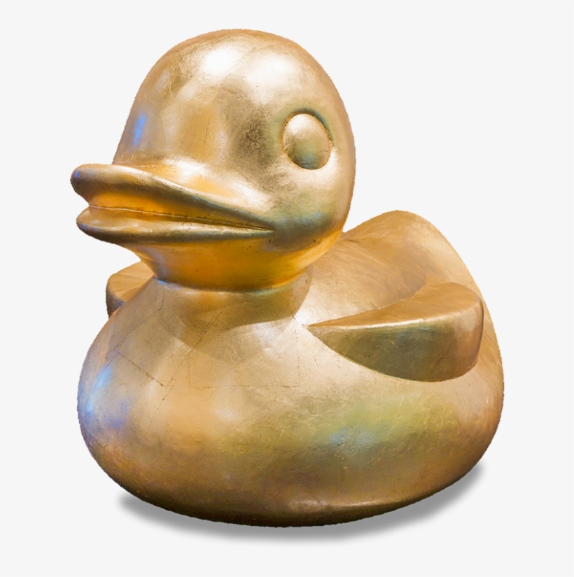 Gold Leaf Design Group Fiberglass Duck - Mallard, transparent png