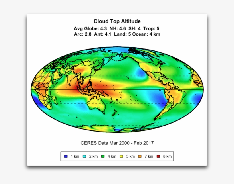 Ceres Cloud Top Altitude - Circle, transparent png